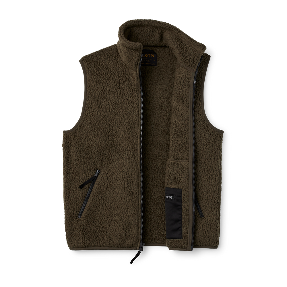 Alternate view of the Filson Sherpa Fleece Vest - Root