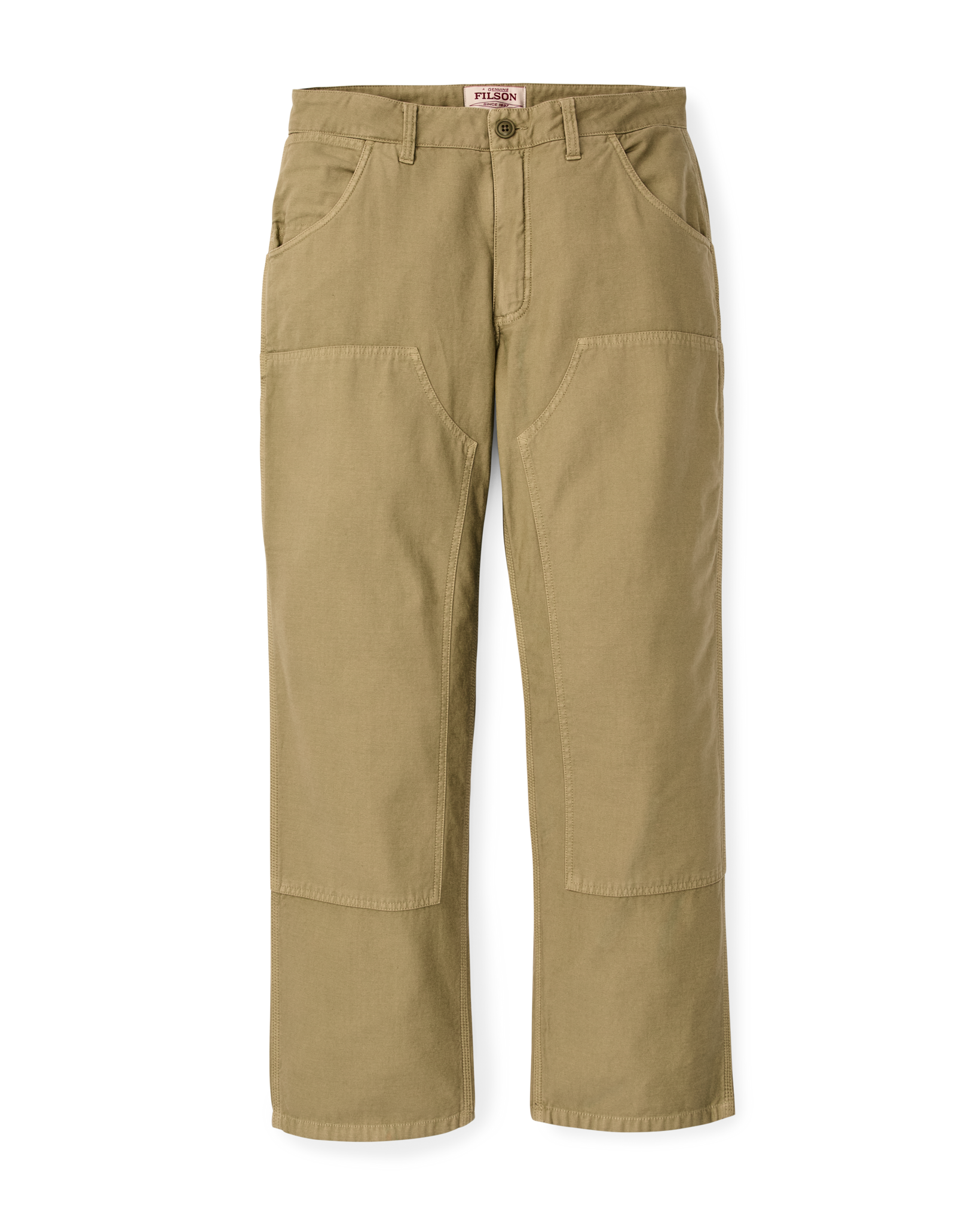 Women's Reverse Sateen Double Front Pants - Antique Khaki