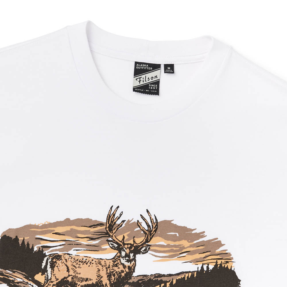 Alternate view of the Filson Buckshot T-shirt - White Stag