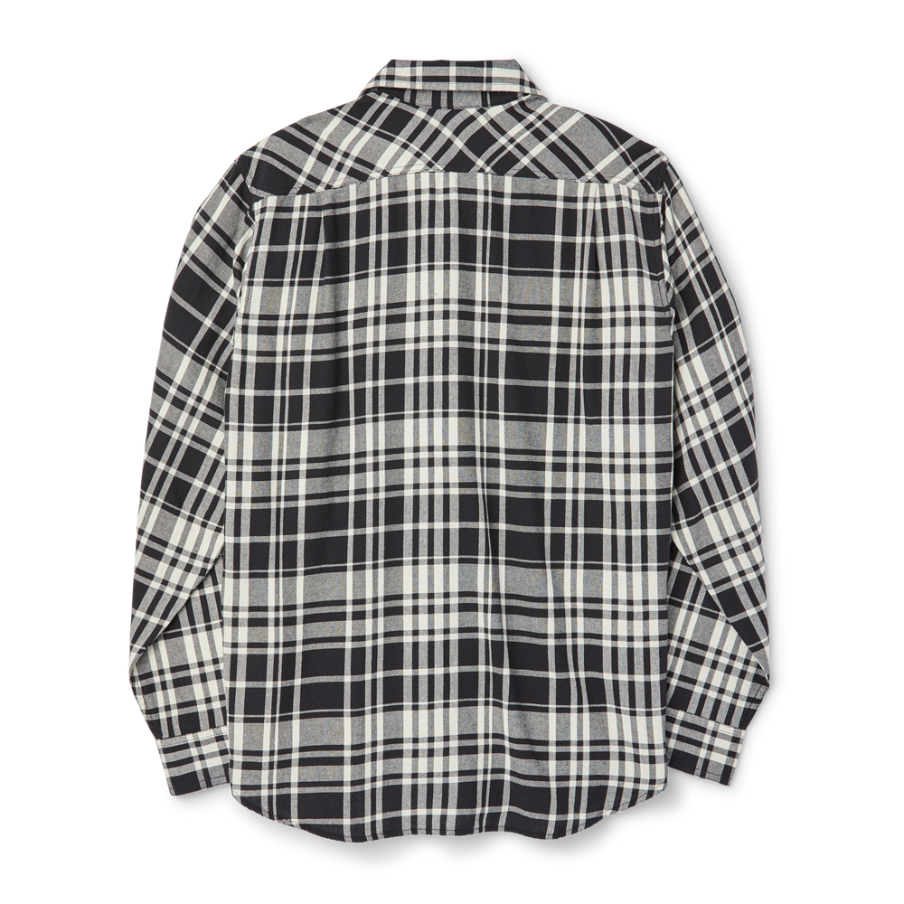 Alternate view of the Filson Scout Shirt - Black/cream Plaid