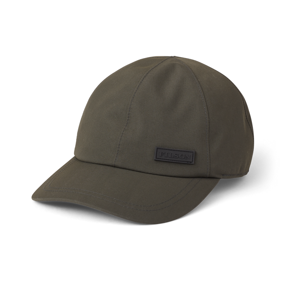 Front-facing image of the Filson Skagit Rain Cap - Peat