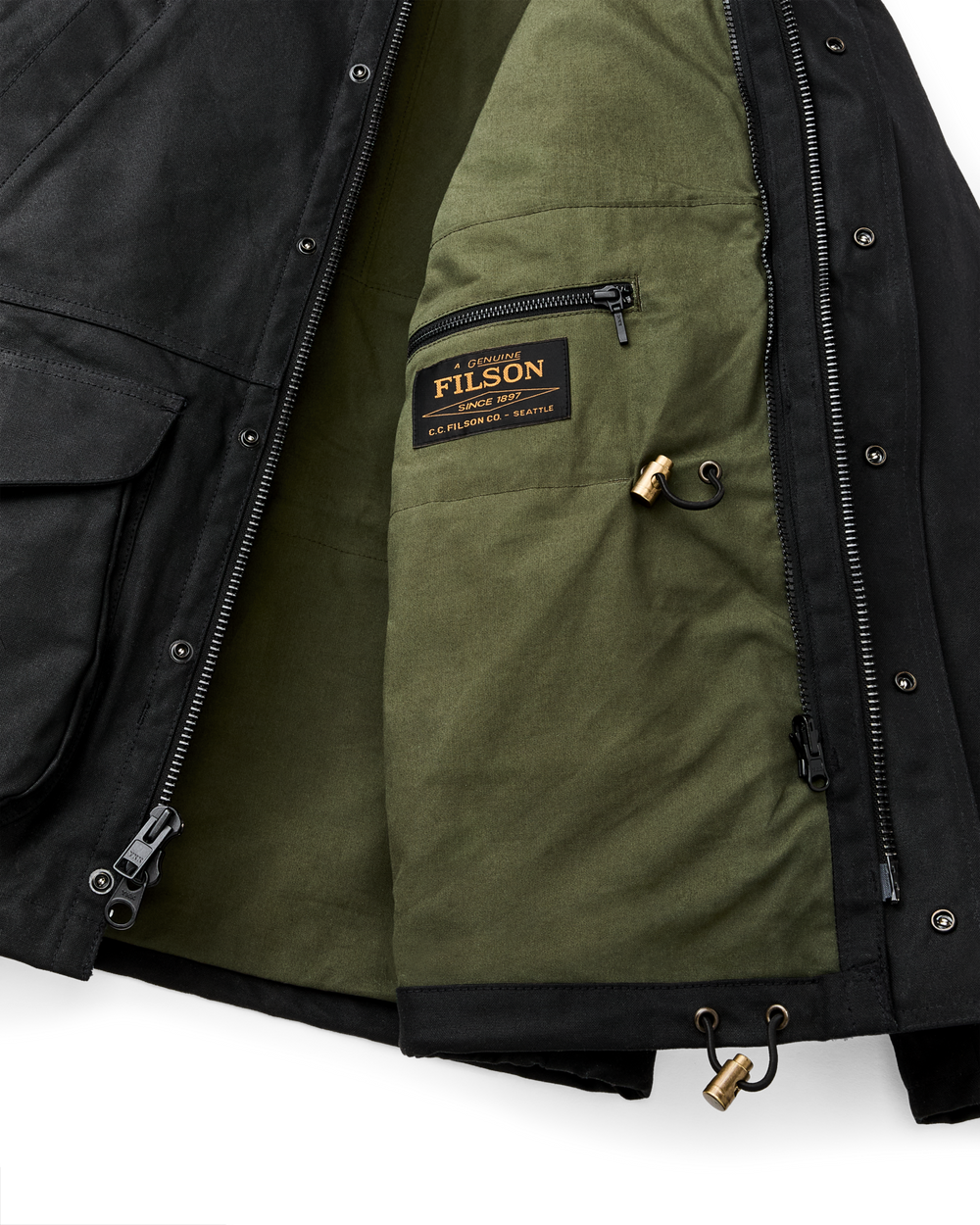 Tin Cloth Field Jacket - Black