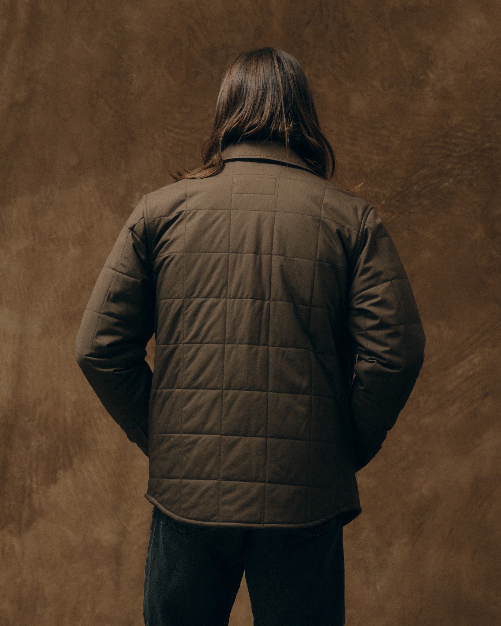 Cover Cloth Quilted Jac-shirt - Slate Black | Filson