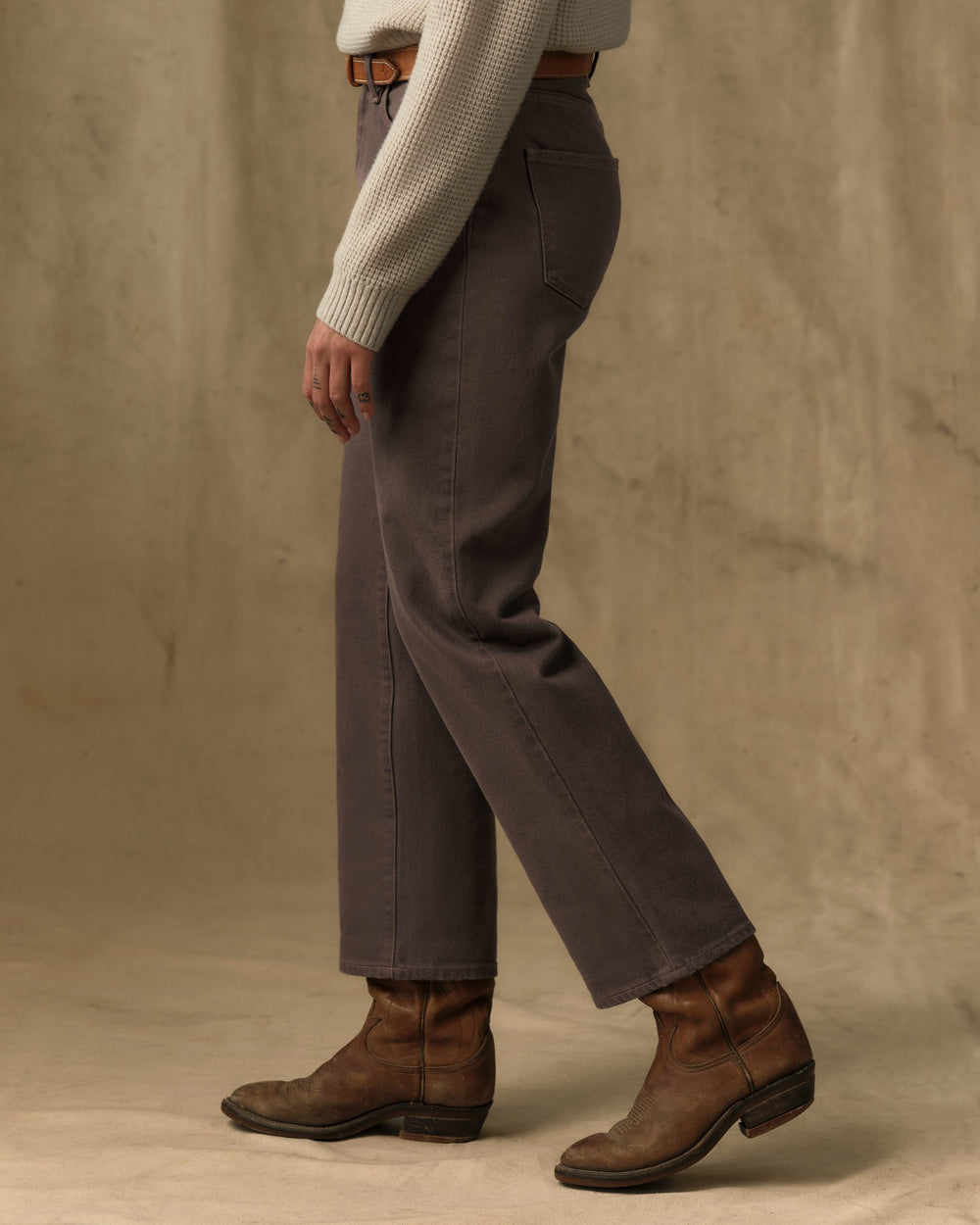 Women's 14-oz. Straight-Leg Jeans - Slate Brown