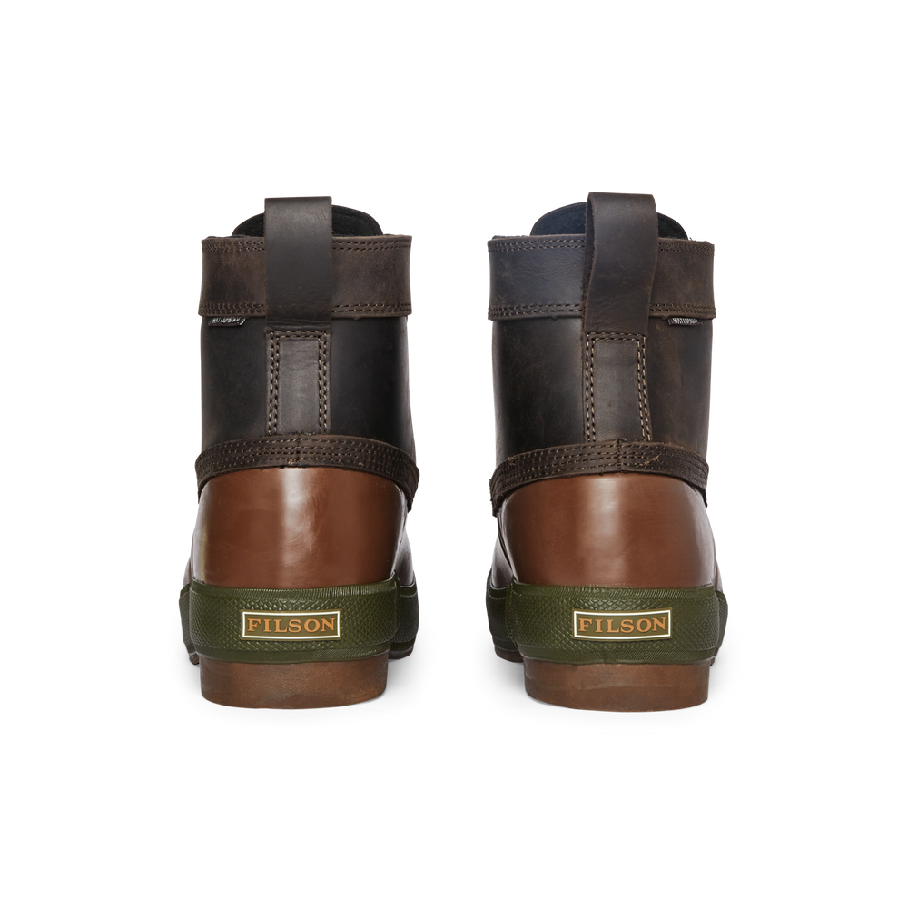 Alternate view of the Filson Filson X Xtratuf 6" Legacy Lace Boots - Brown