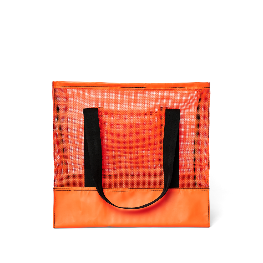 Alternate view of the Filson Filson X Nomar Xl Mesh Tote Bag  - Blaze Orange