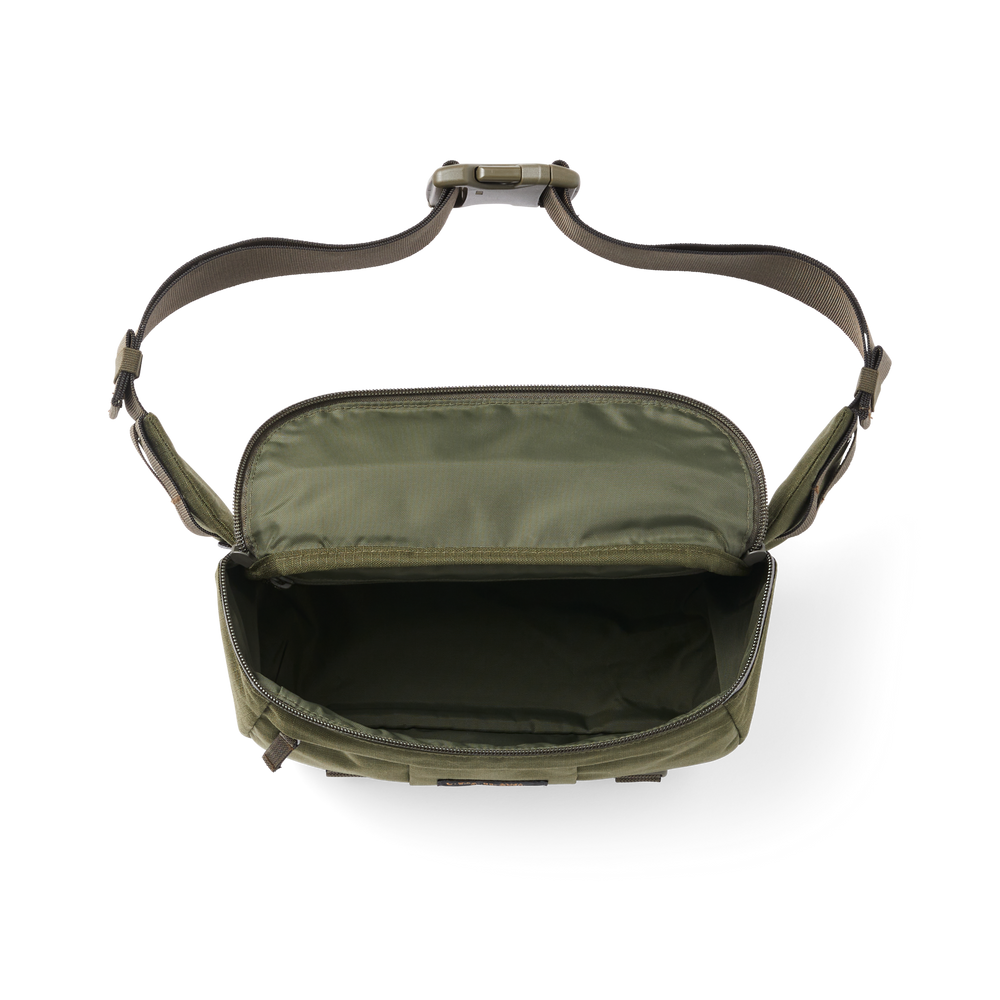 Alternate view of the Filson Ripstop Compact Waist Pack - Surplus Green