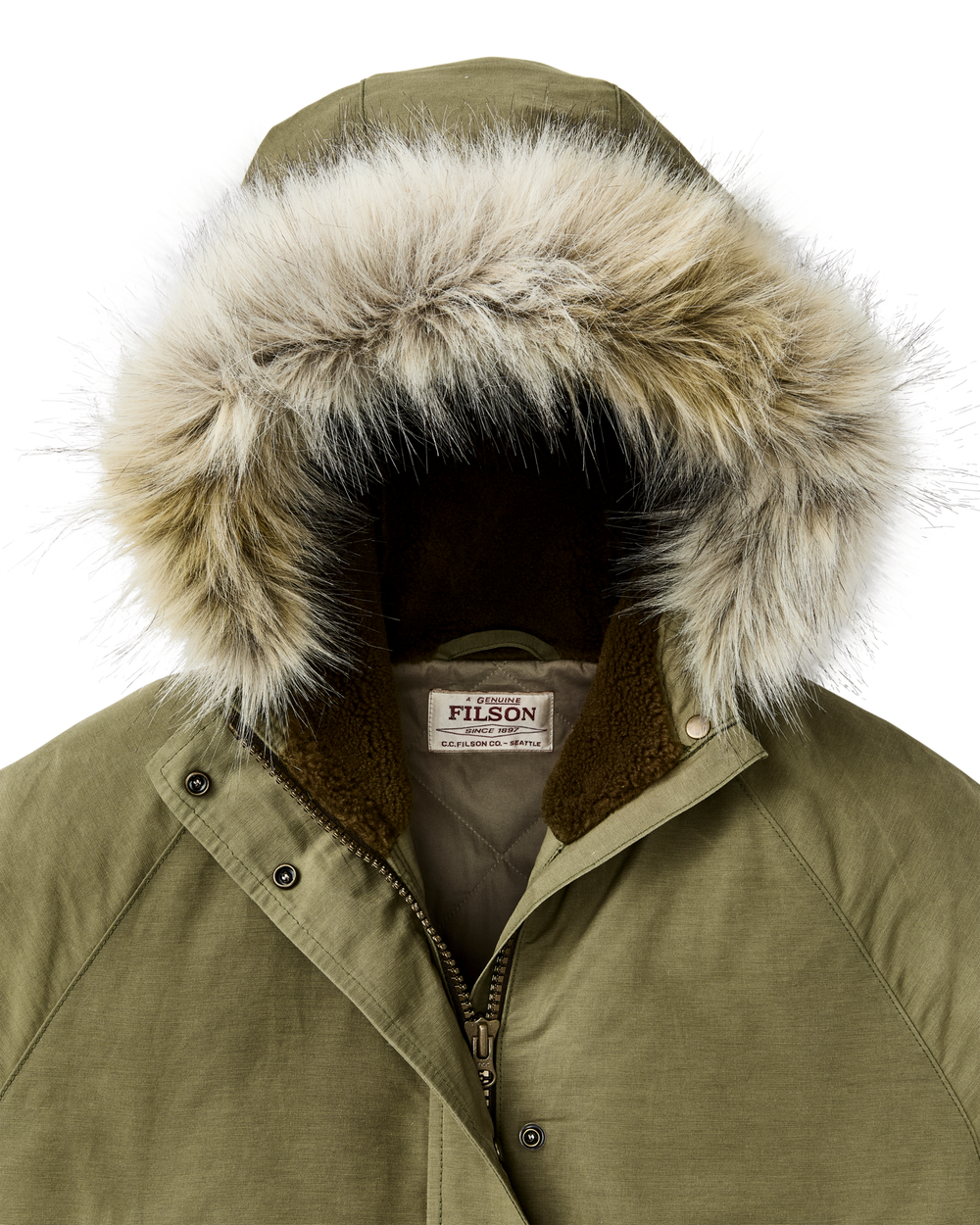 Women's Chesaw Waxed Parka - Lichen