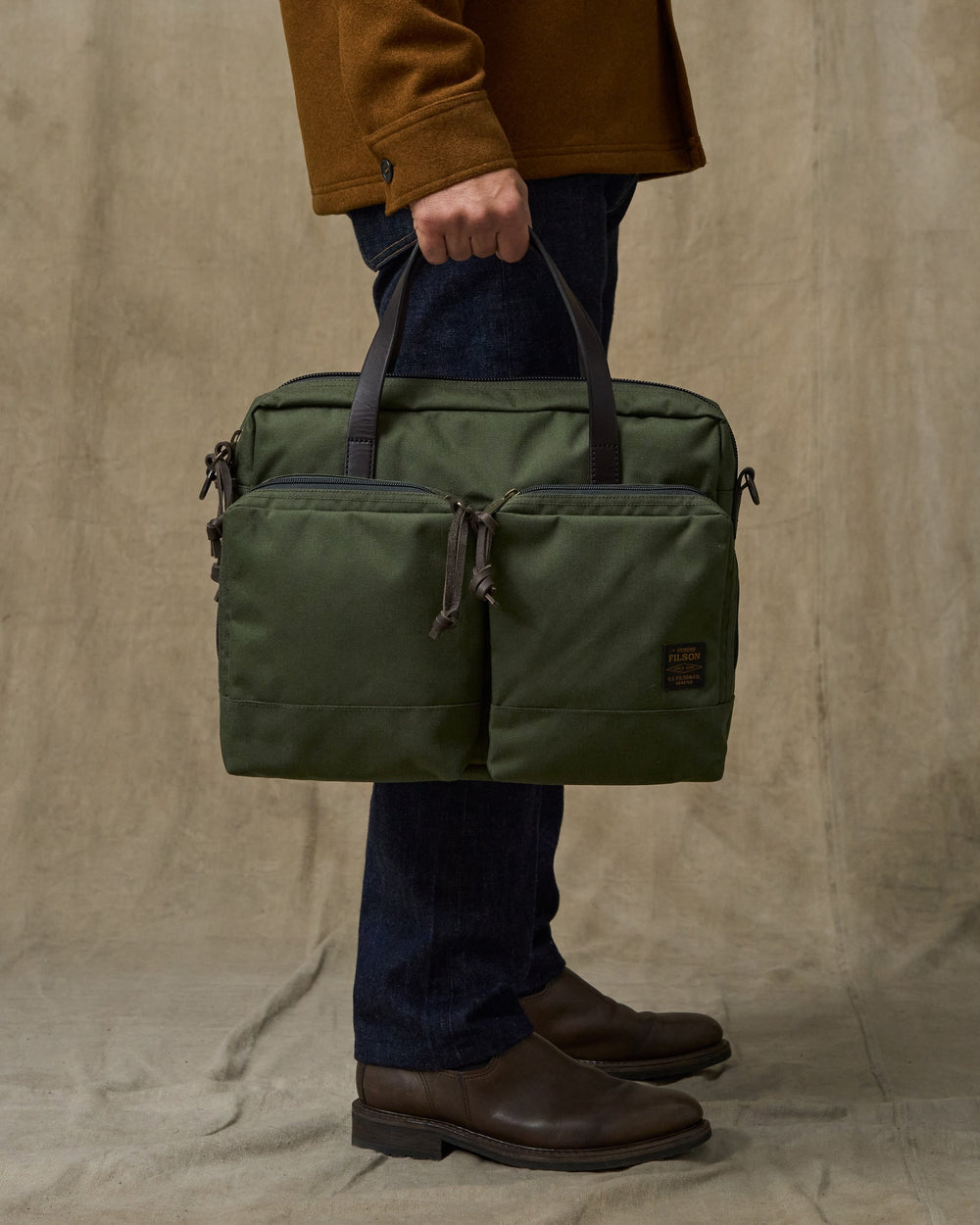 Dryden Briefcase - Otter Green