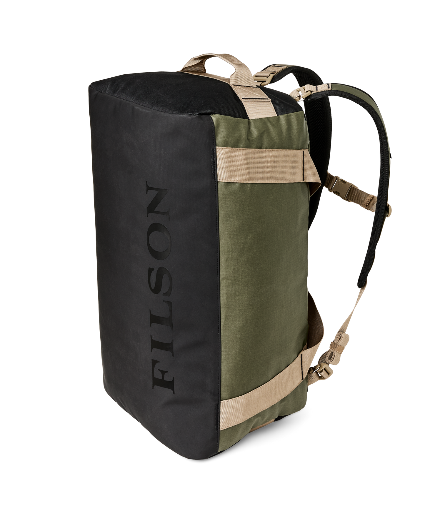 Alternate view of the Filson All-Weather Medium Duffle - Olive / Black / Covert