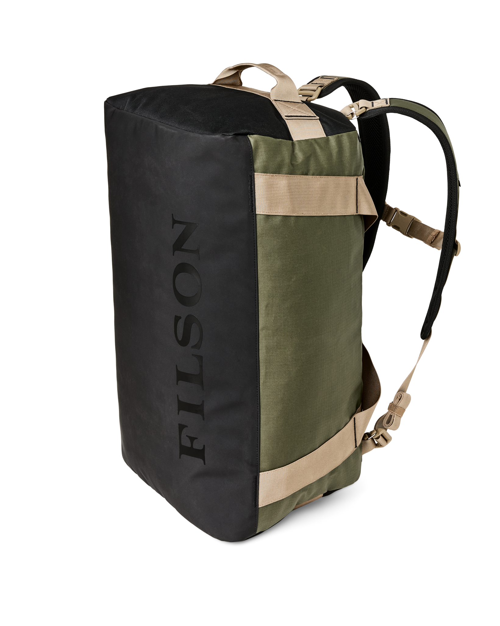Alternate view of the Filson All-Weather Medium Duffle - Olive / Black / Covert