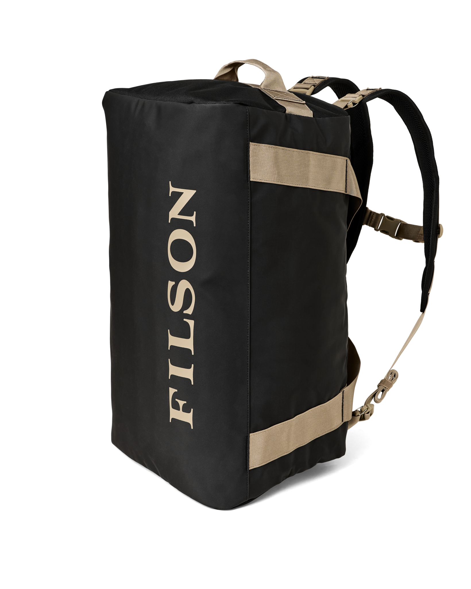 Alternate view of the Filson All-Weather 50l Duffle - Black / Covert