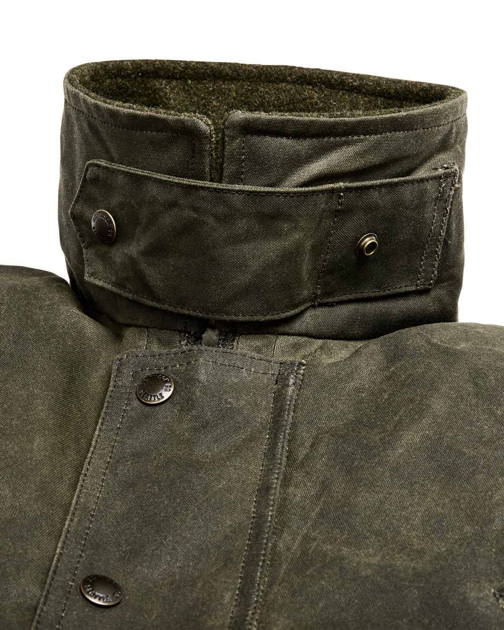 Lined Tin Cloth Field Jacket - Otter Green