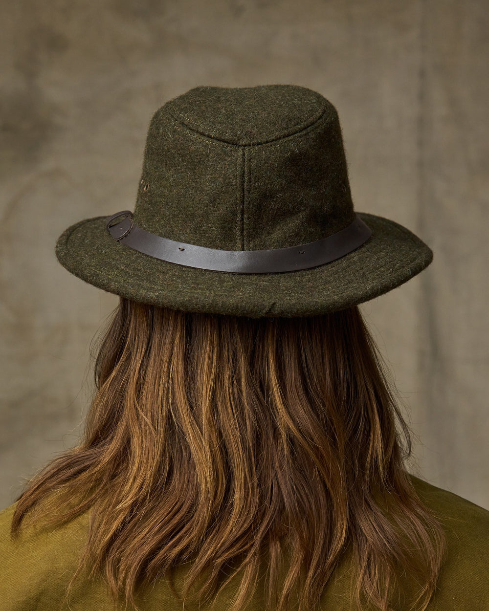 Wool Packer Hat - Forest Green