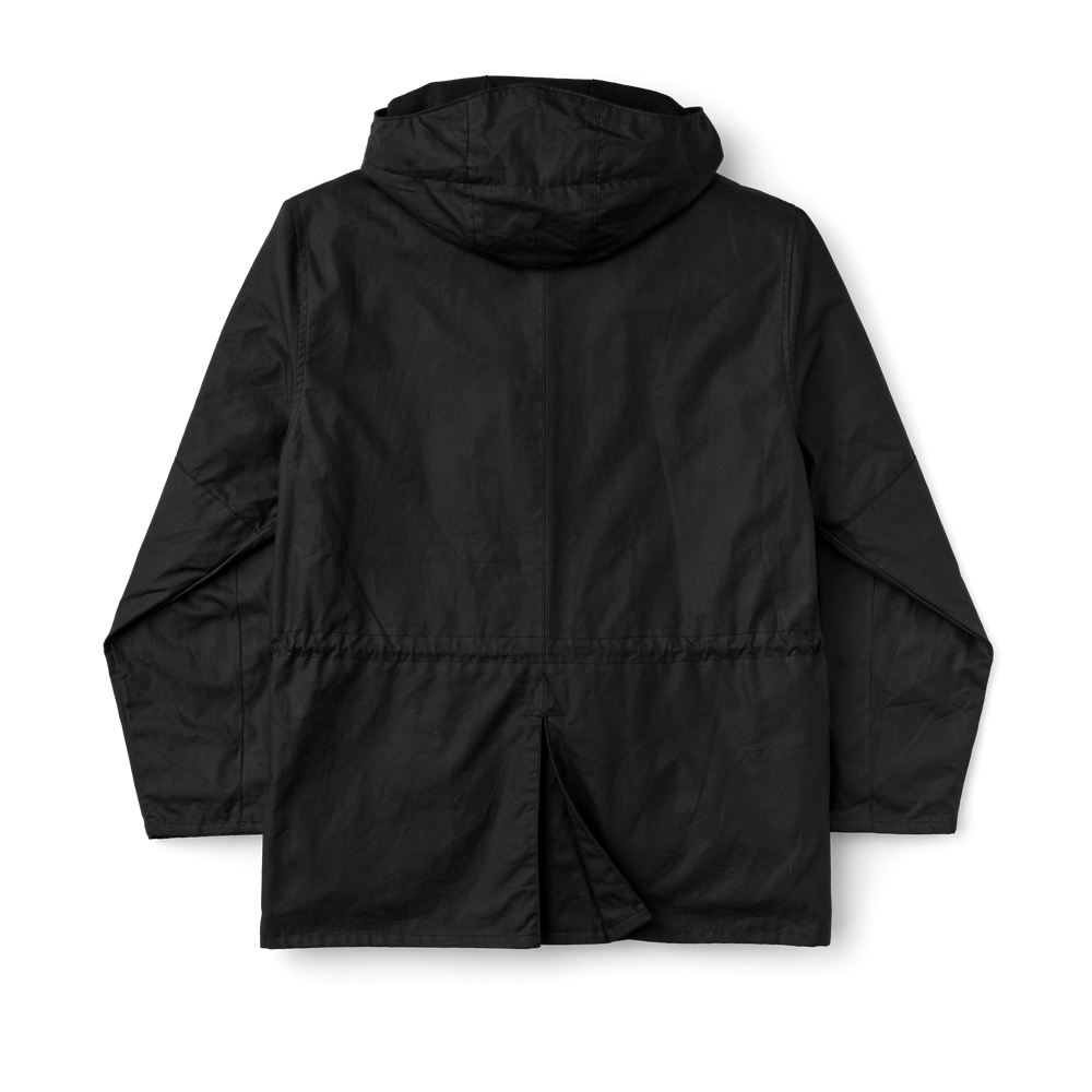 Alternate view of the Filson Cover Cloth Mile Marker Coat - Black
