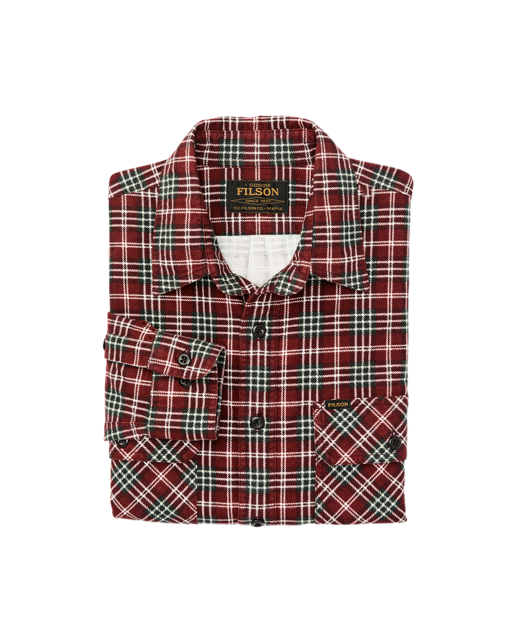 Field Flannel Shirt - Russet Red Plaid
