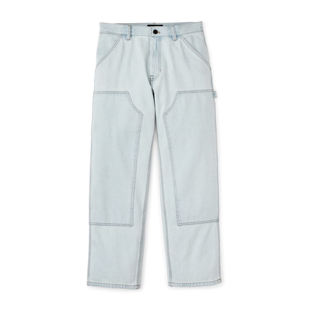 Front-facing image of the Filson Women's 9-oz. Work Jeans - Sun Bleach