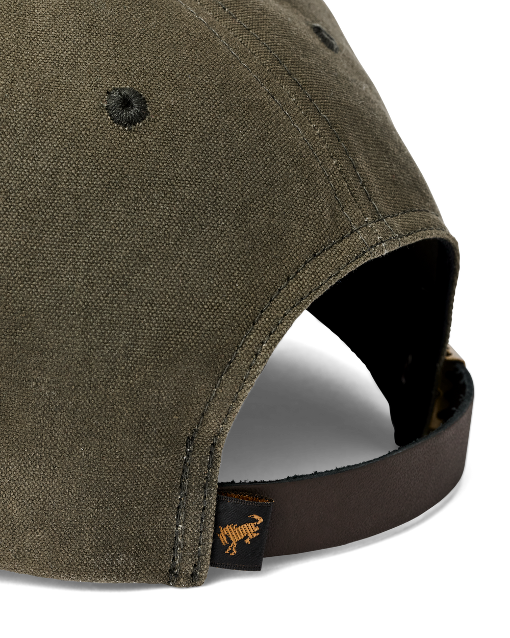 Bronco Filson Waxed Graphic Logger Cap - Otter Green