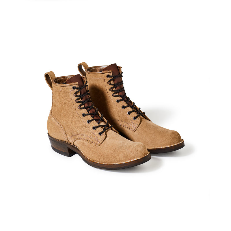 Nicks Robert Boot- Suede Roughout - Natural
