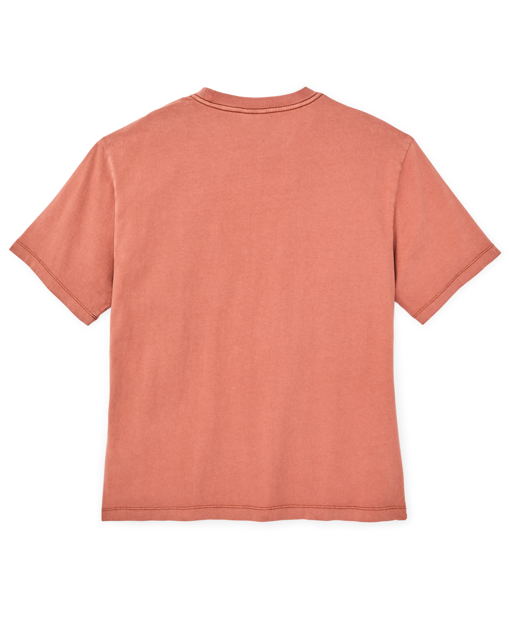 Alternate view of the Filson Women's Short Sleeve Pocket Tee - Copper Brown