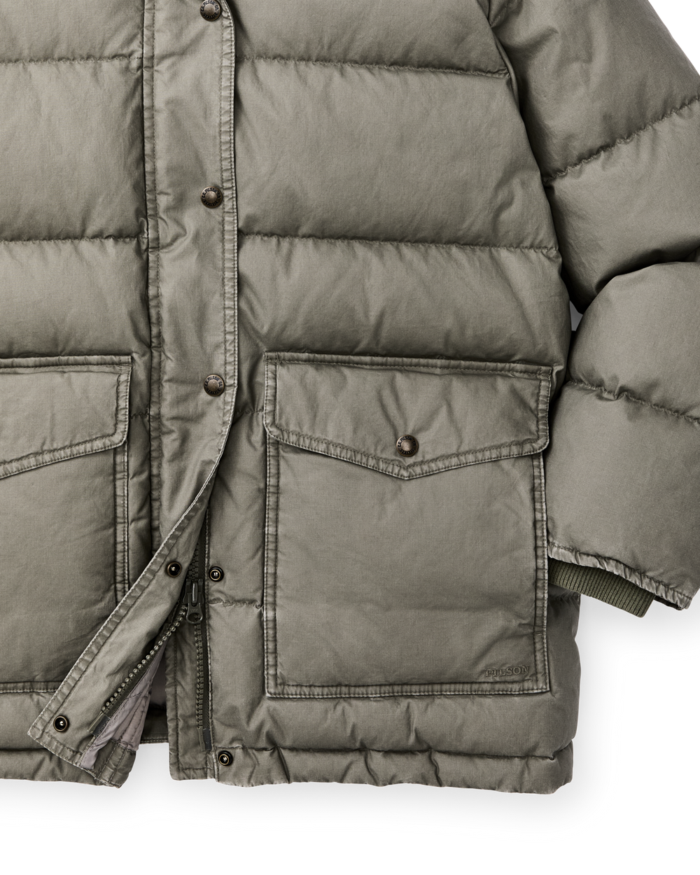 Women's Heritage Cotton Down Parka - Smokey Olive