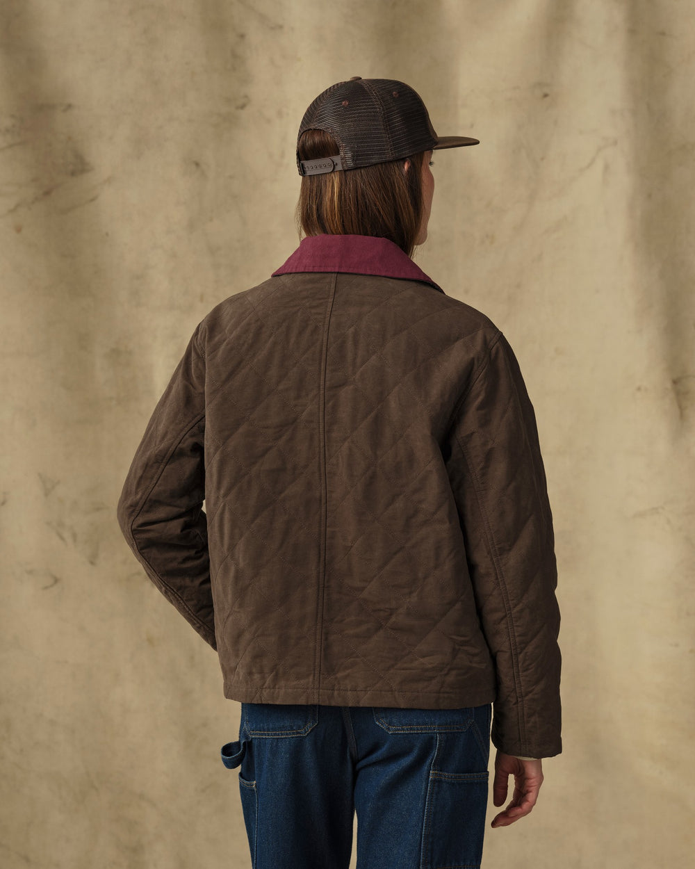 Women's Quilted Outfitter Jacket - Dark Brown