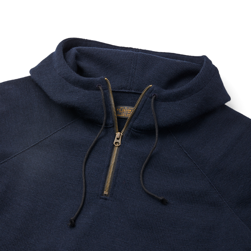 Alternate view of the Filson Filson X Dehen Wool Anorak - Navy