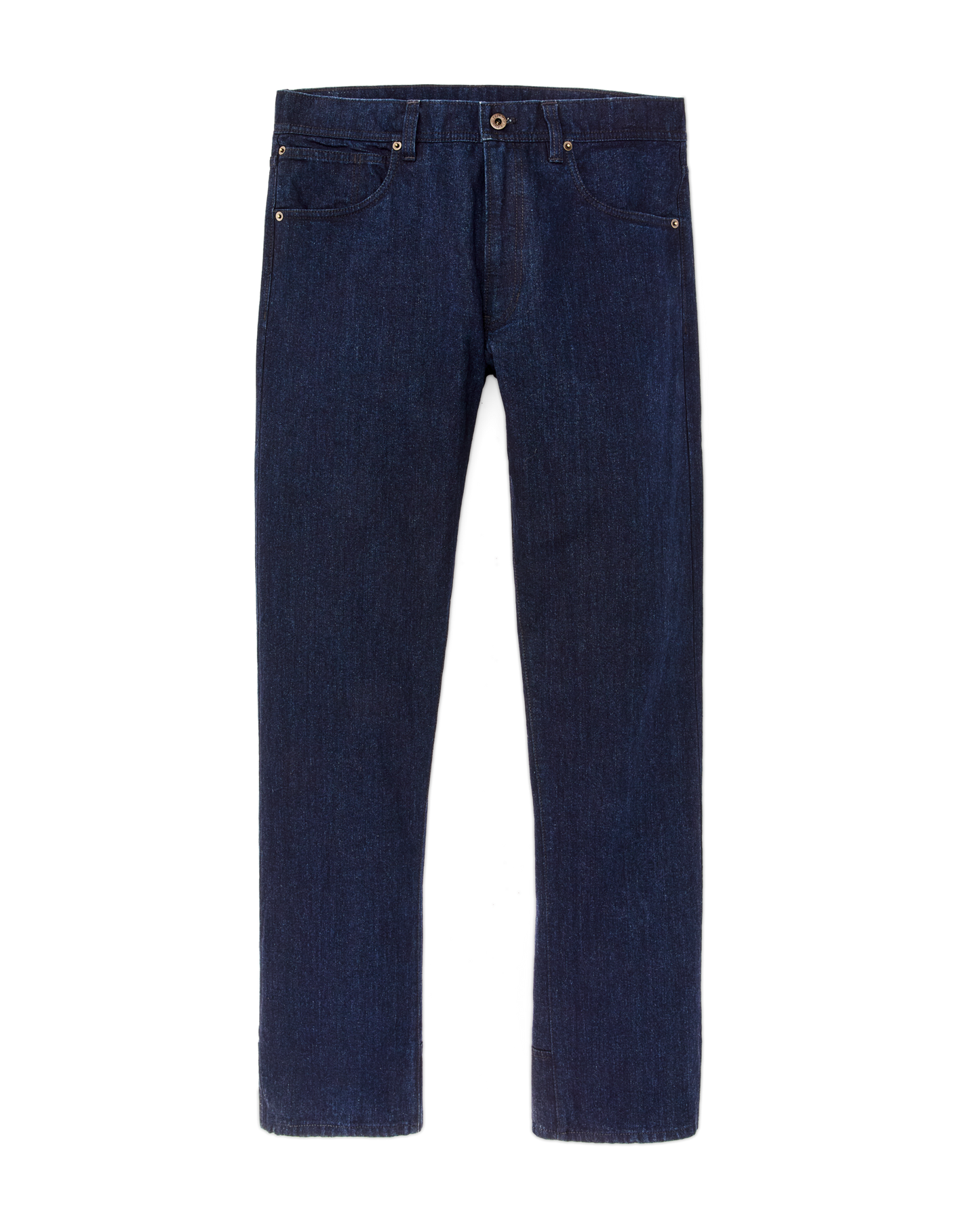 Front-facing image of the Filson Dry Tin Cloth 5-pocket Pants - Indigo