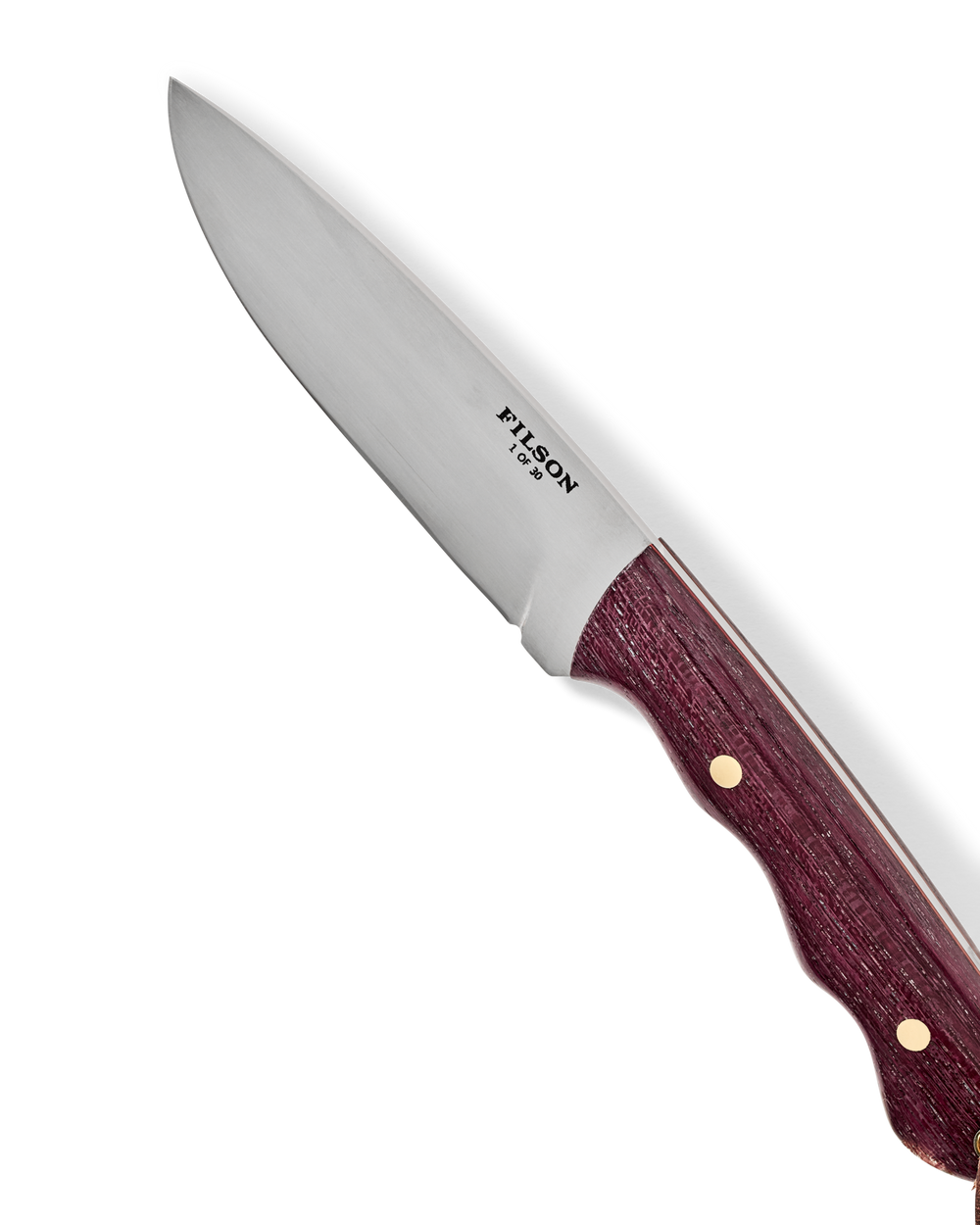 Graycloud Outfitter Knife - Purpleheart Wood