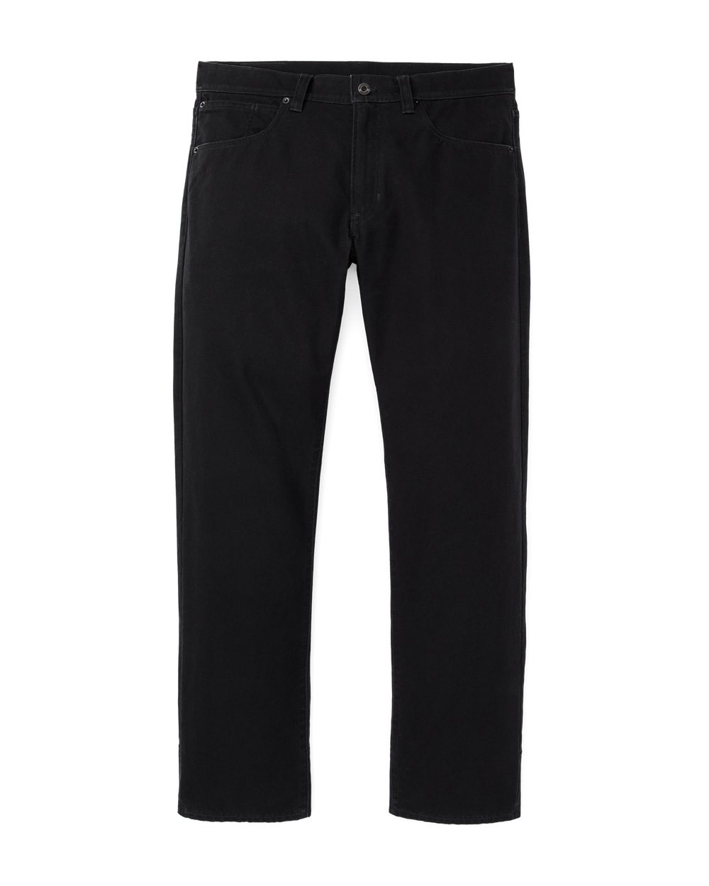 Dry Tin Cloth 5-Pocket Pants - Black