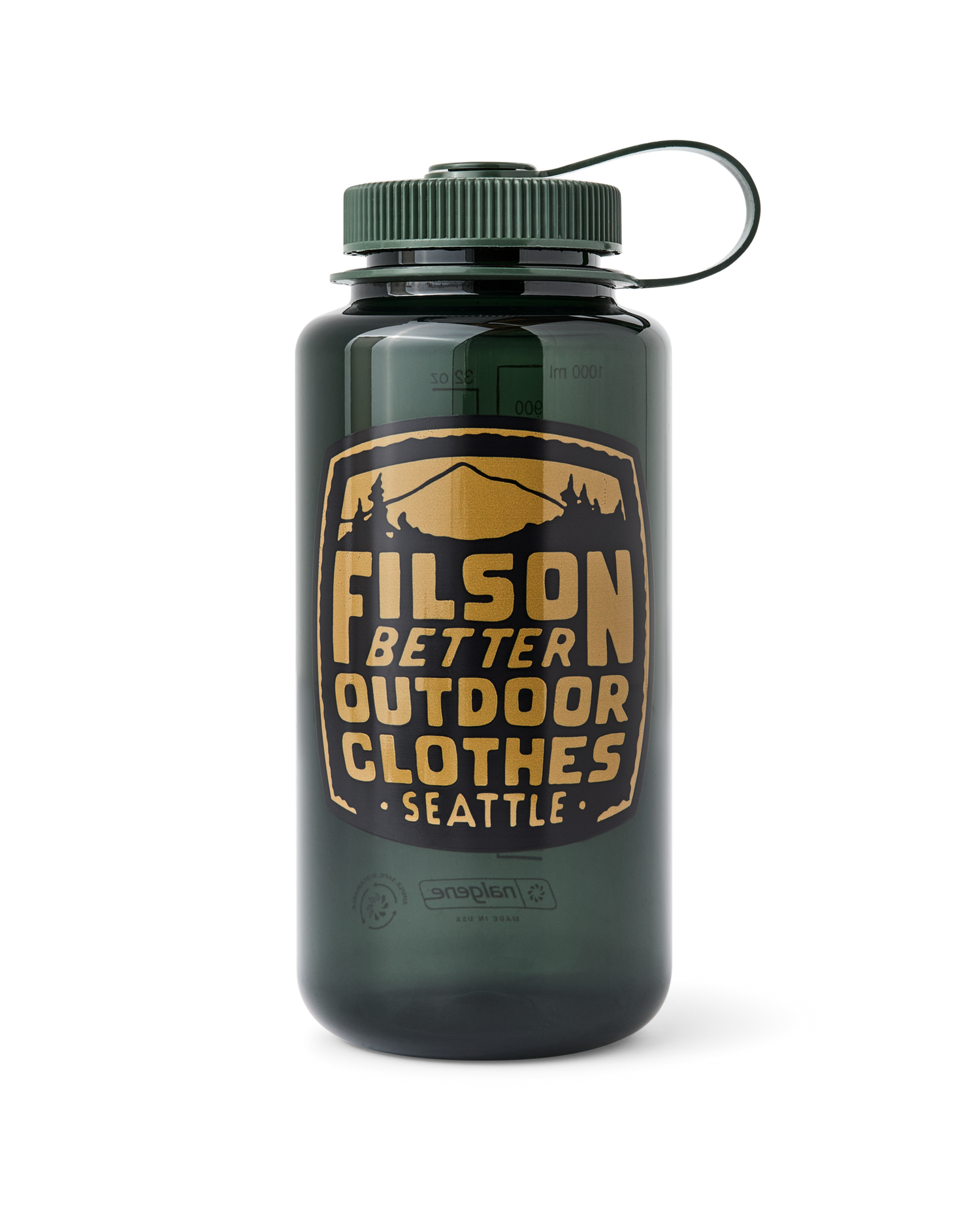 32-oz. Nalgene® Bottle - Jade / Vintage Seal