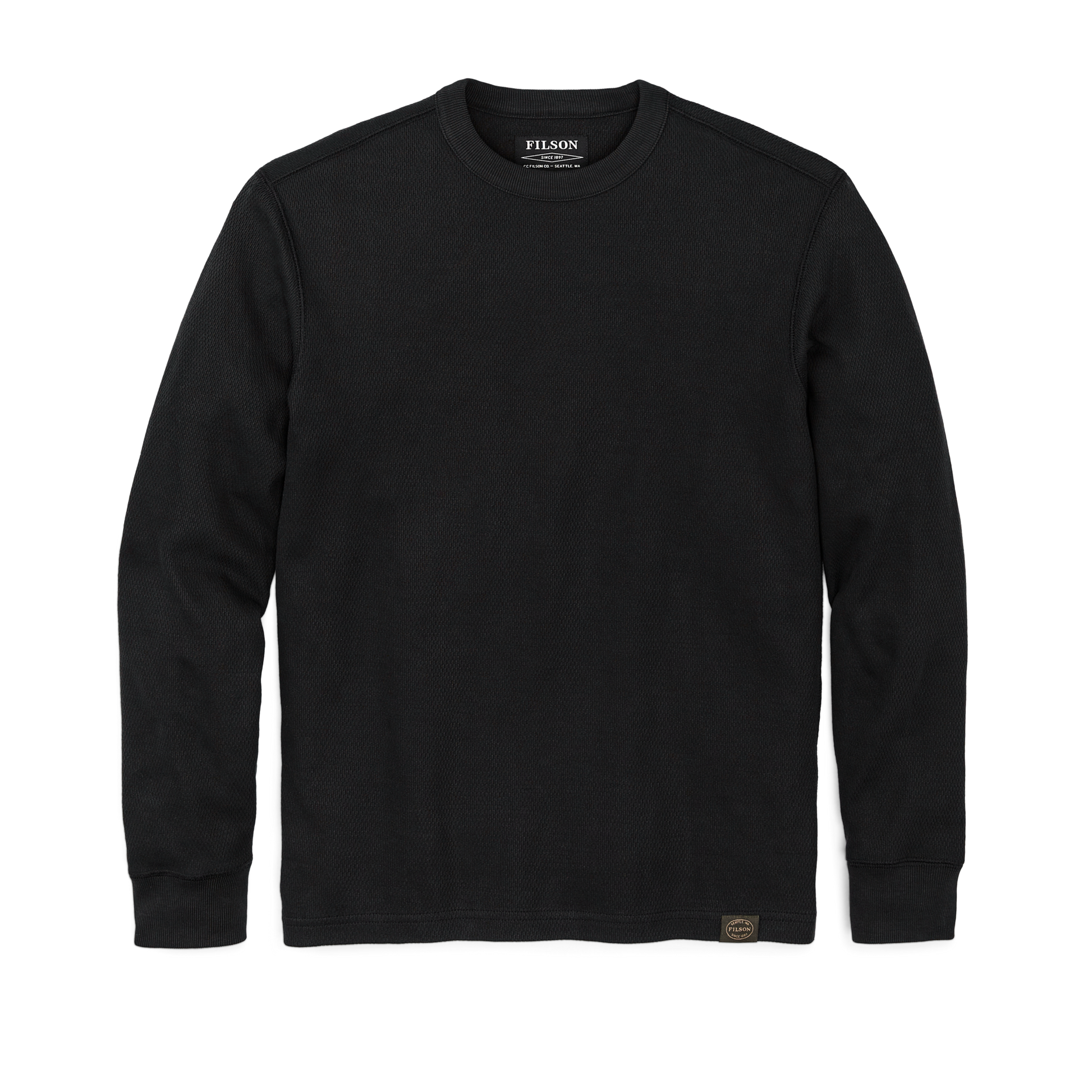Waffle Knit Thermal Crewneck Filson