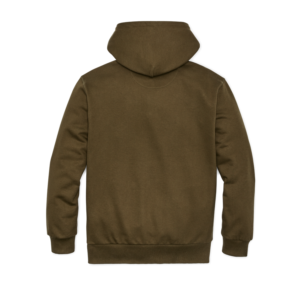 Alternate view of the Filson Prospector Full-zip Hoodie - Dark Olive