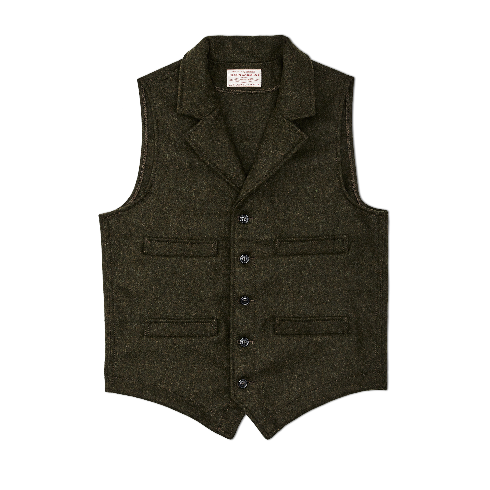Mackinaw Wool Vest | Filson