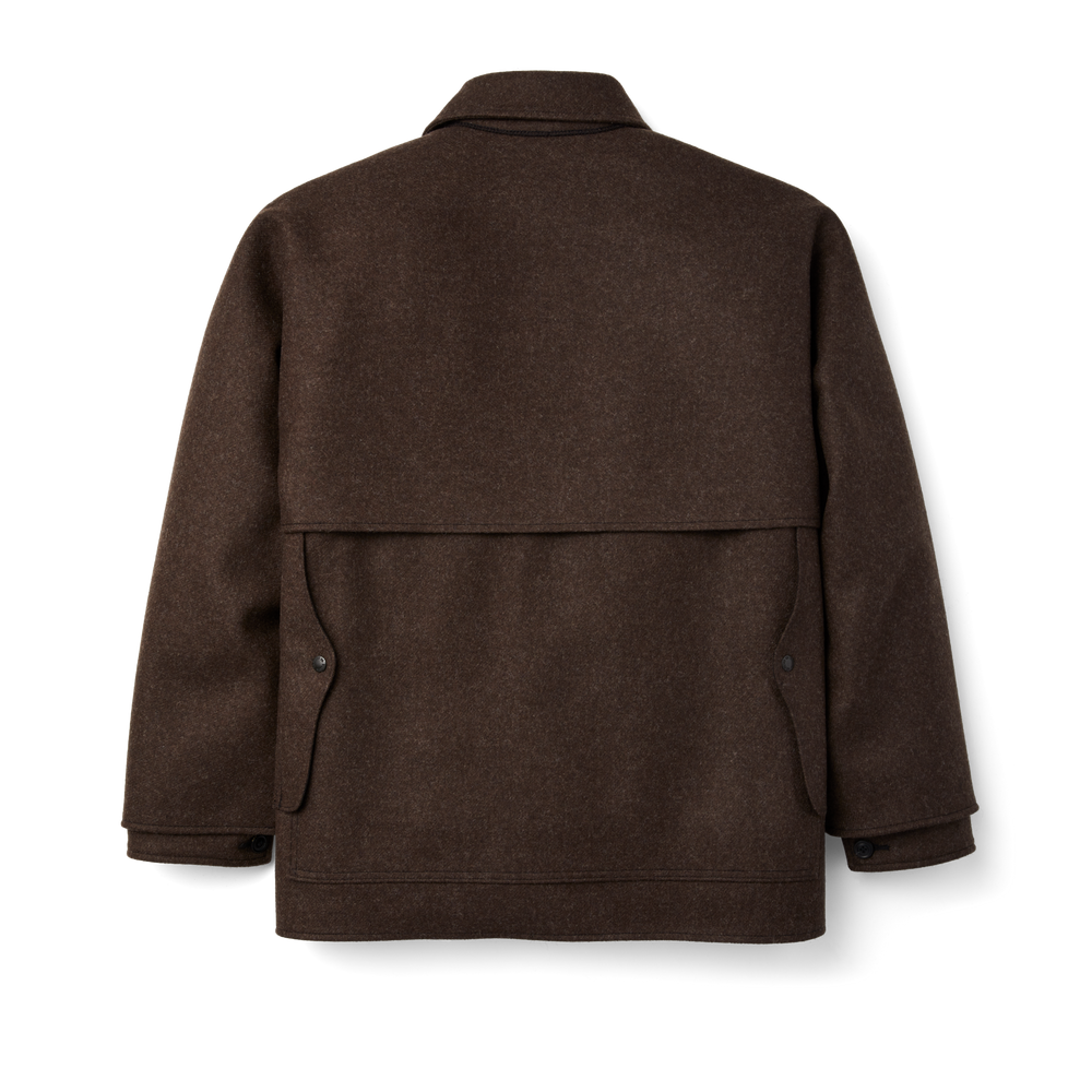 Alternate view of the Filson Double Mackinaw Cruiser - Brown