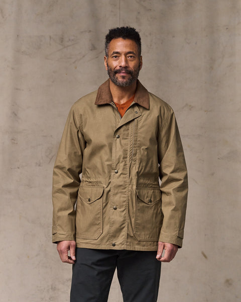 Dry Wax Mile Marker Coat - Dark Beige | Filson