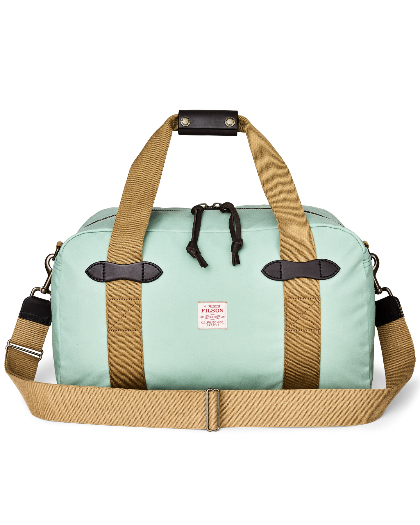 Small Tin Cloth Duffle Bag - Granite Green