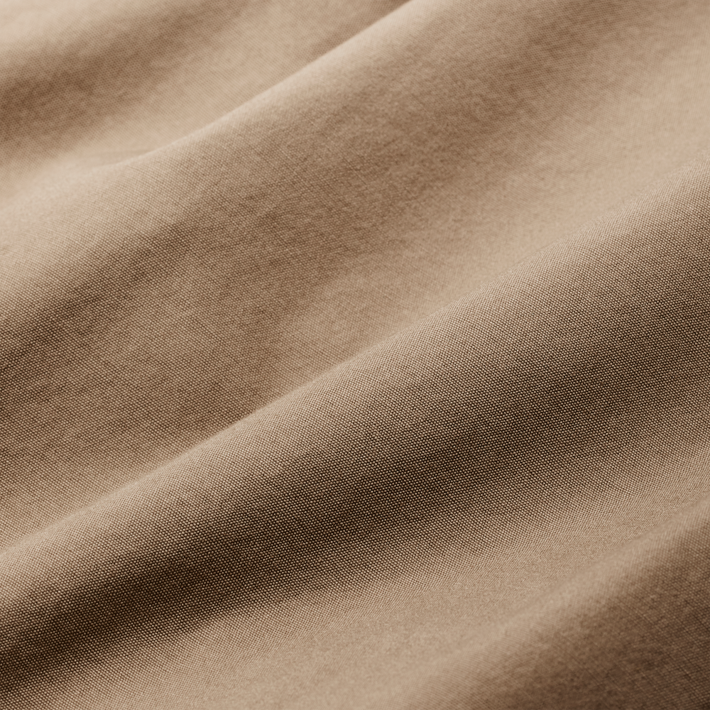 Alternate view of the Filson Safari Cloth Guide Shirt - Safari Khaki