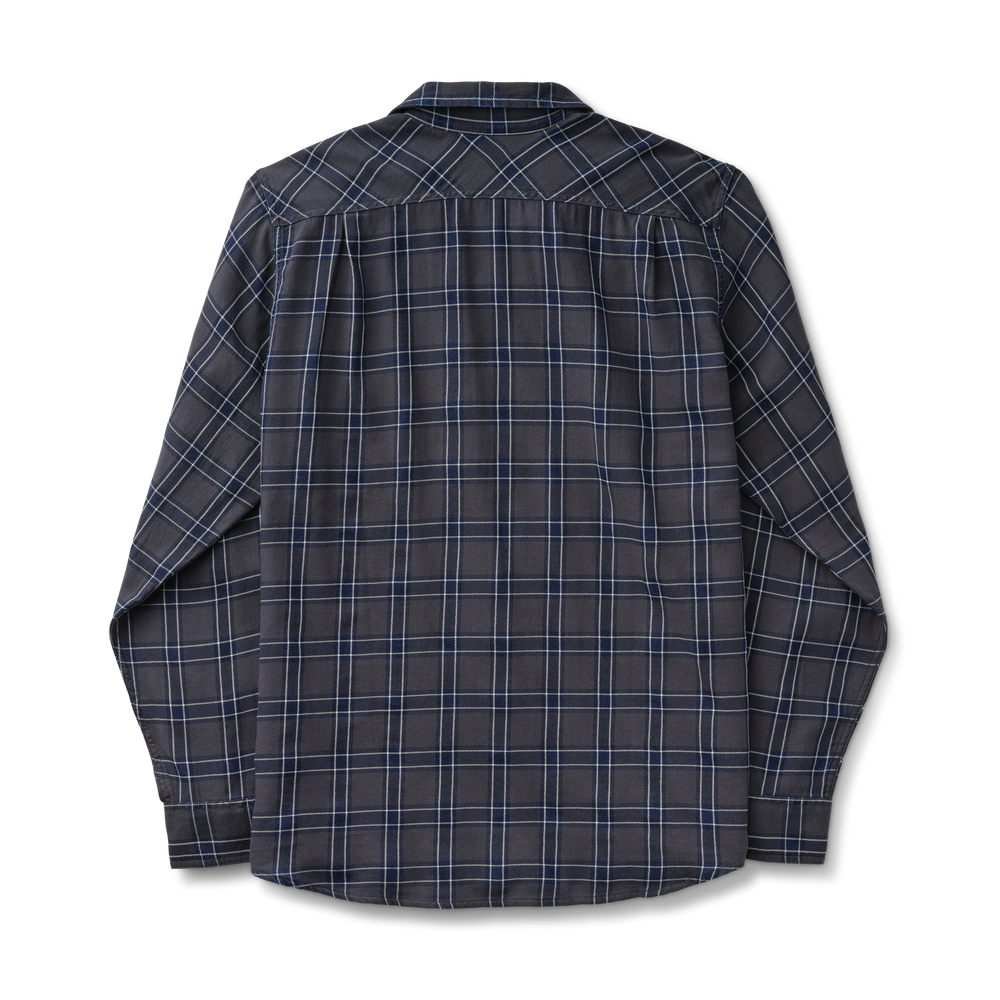 Alternate view of the Filson Scout Shirt - Faded Black/indigo/white Plaid
