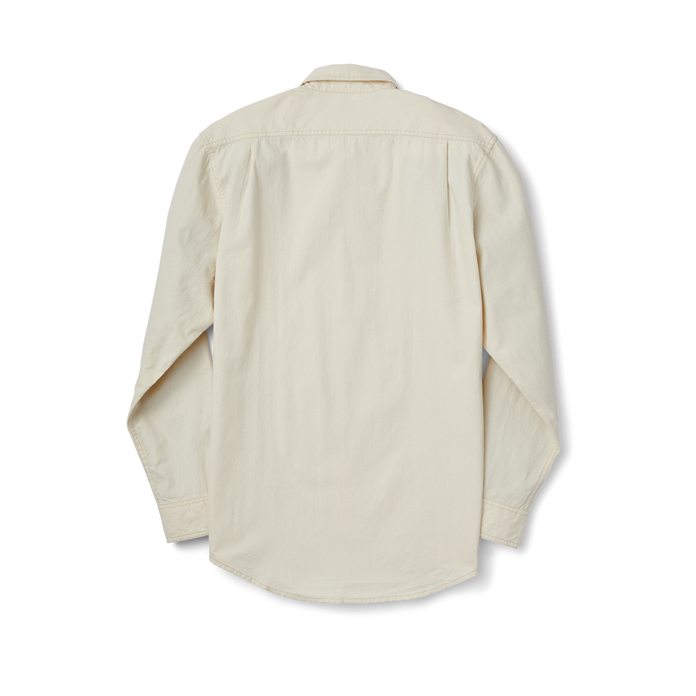Alternate view of the Filson Kitsap Work Shirt - Natural
