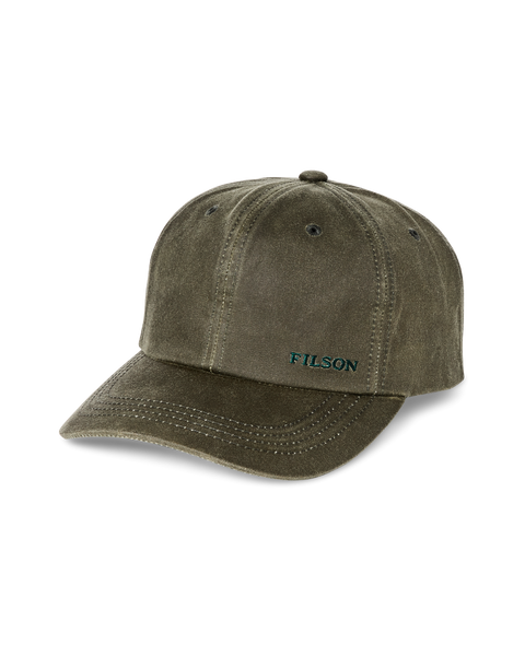 FILSON オリーブ オイルドコットン　キャップ 934b3cdf8ca3c46b70660b7db0184d