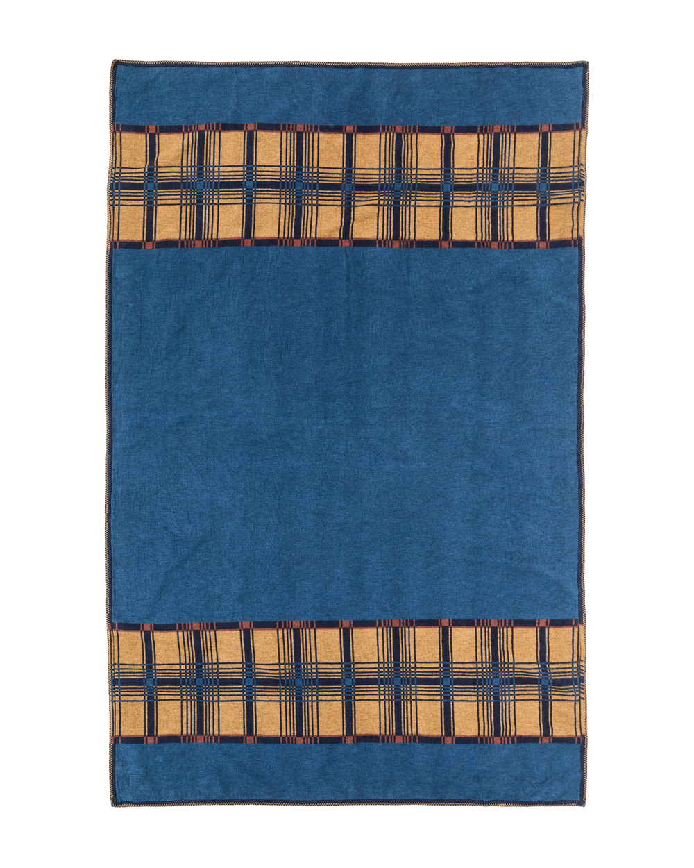 Cotton Blanket - Navy / Irondale