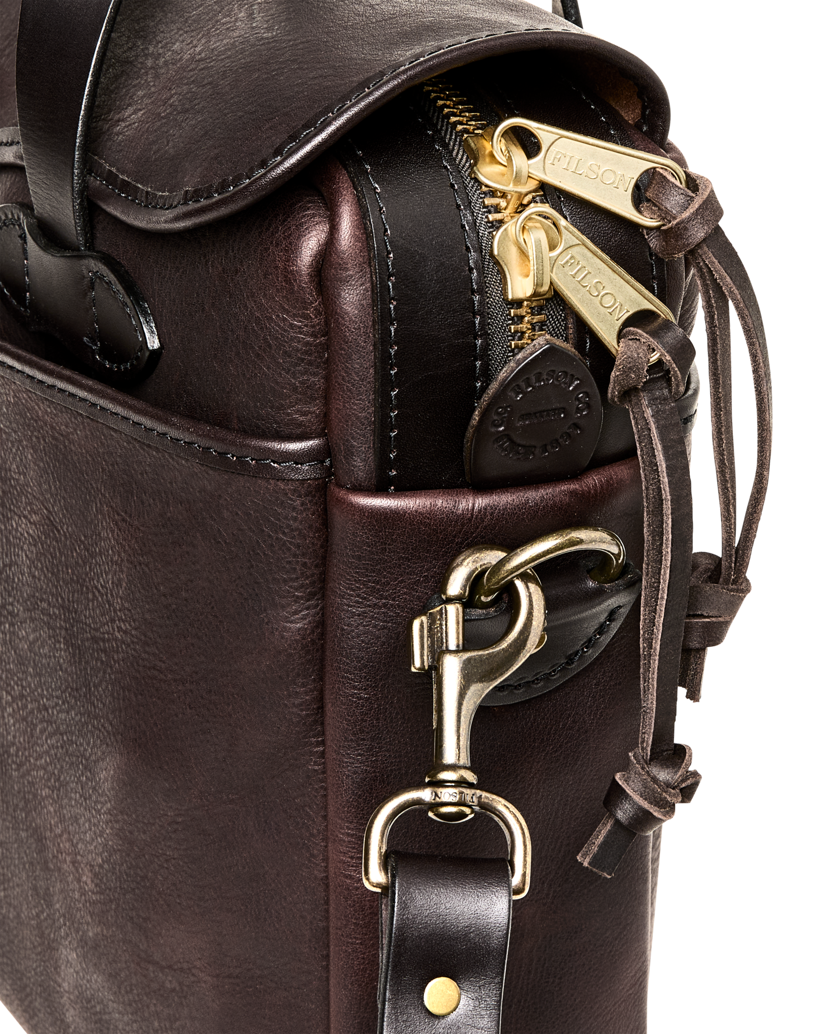 Heritage Leather Original Briefcase - Ballard Brown