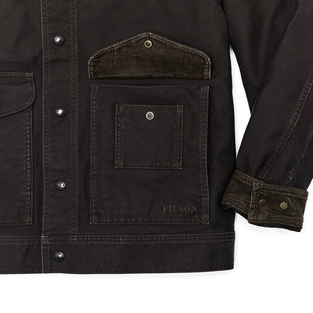 Alternate view of the Filson Jungle Cloth Work Jacket - Cinder