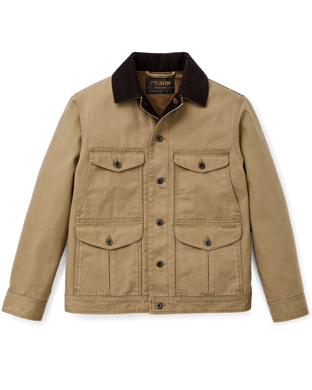 Rustic Canvas Journeyman Jacket - Antique Bronze