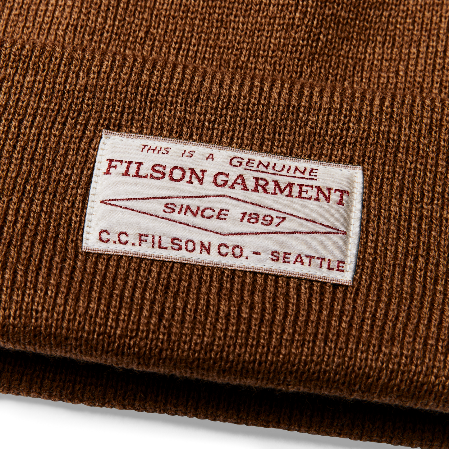 Alternate view of the Filson Ballard Watch Cap - Copper