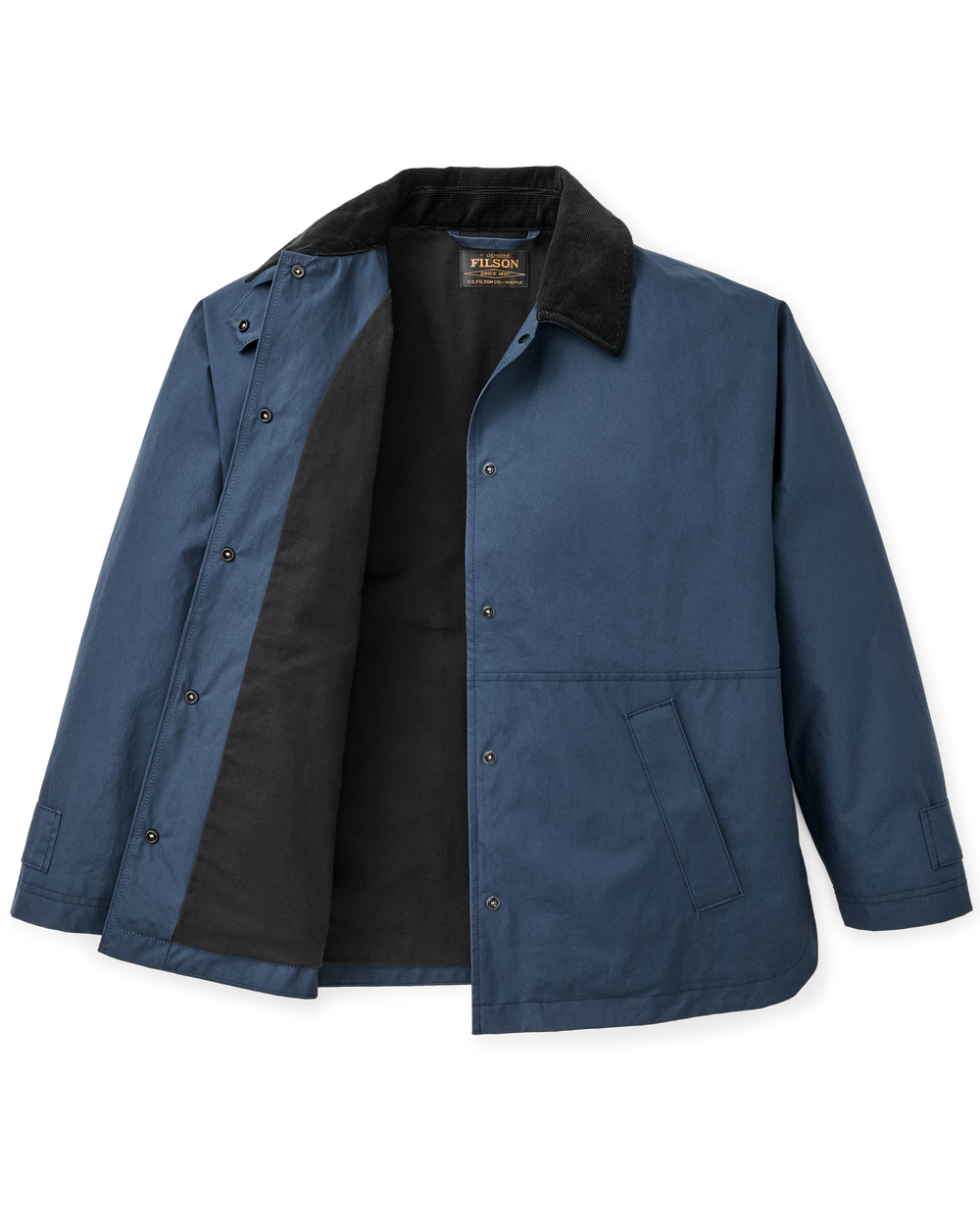 Women's Harbor Front Waxed Jacket - Navy
