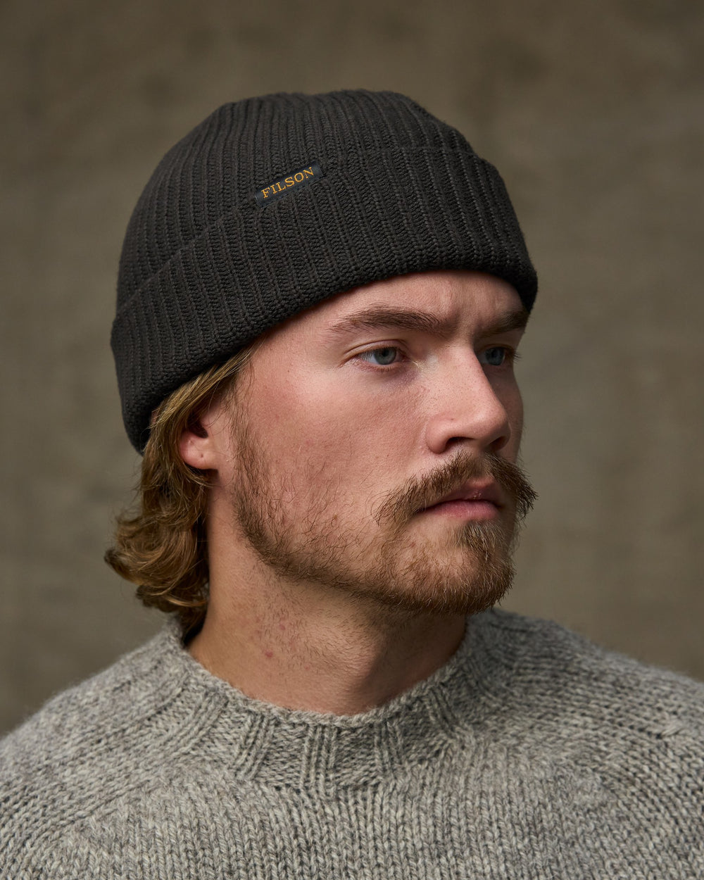 Cotton Watch Cap - Faded Black