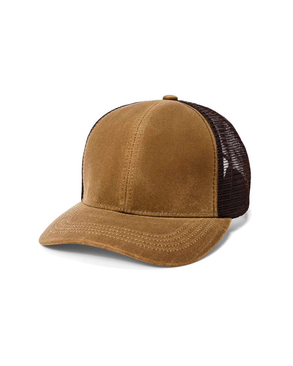Tin Cloth Logger Mesh Cap - Dark Tan