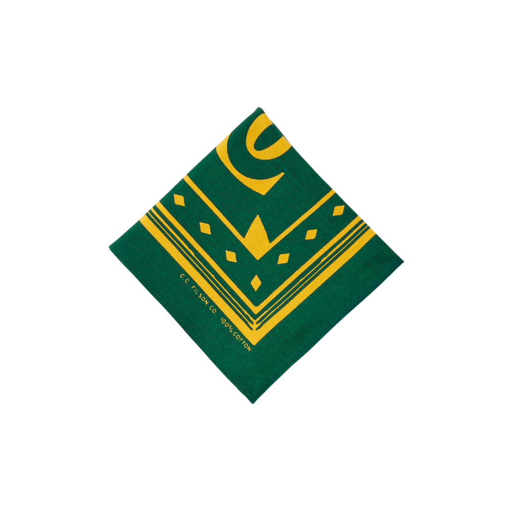 Alternate view of the Filson Axes Bandana - Evergreen